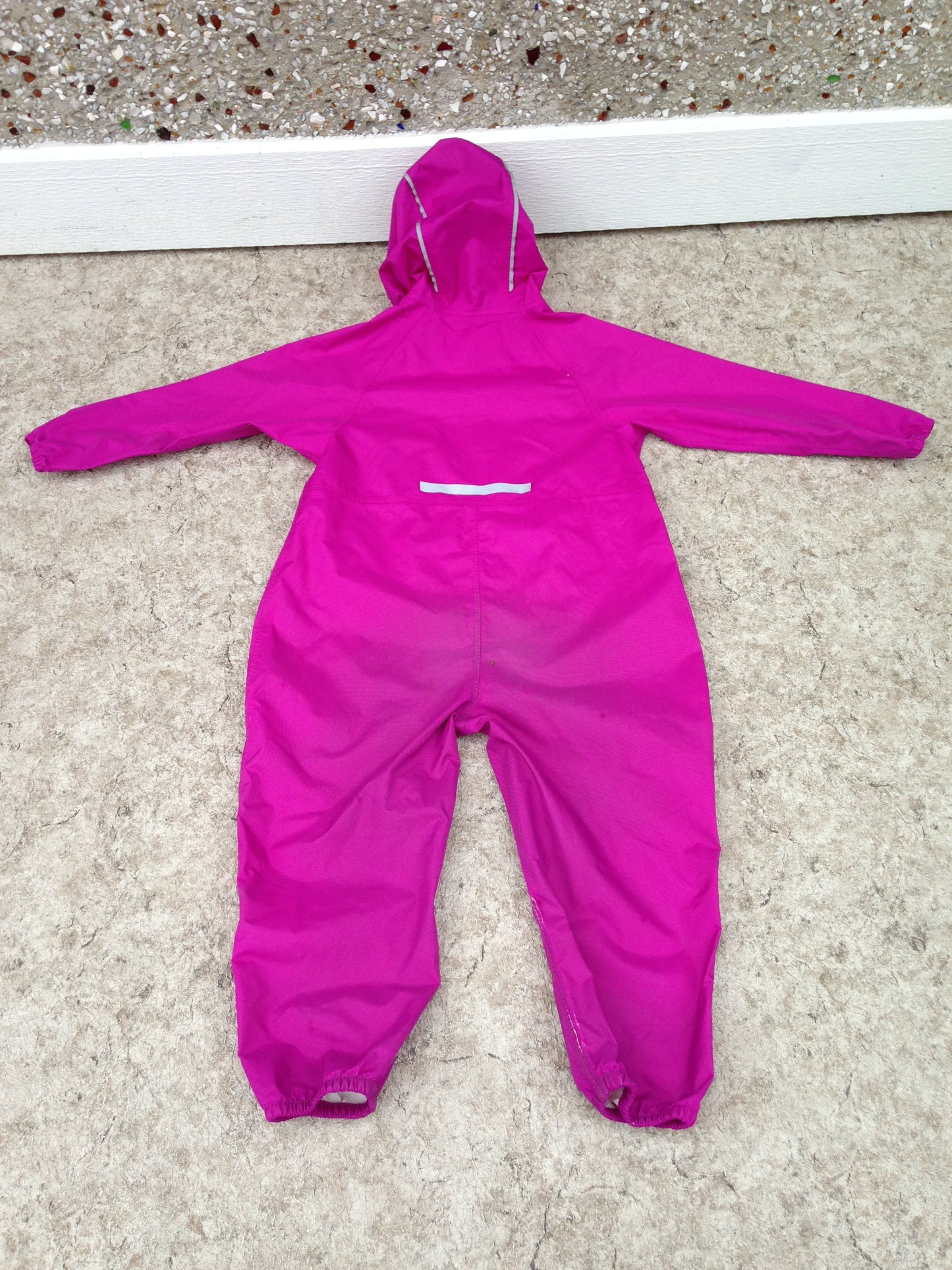 Rain Suit Child Size 4 Muddy Buddy MEC Mountain Co Op Pants Coat Purple