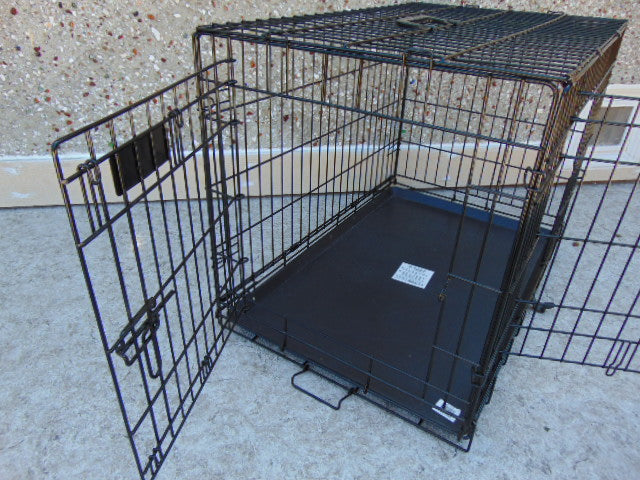 My Little Pet Shop Pet Crate Dog Kennel Medium 30-45 Lb Metal Folding 30 x 24 x 18