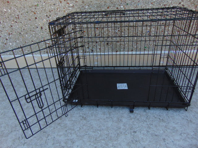 My Little Pet Shop Pet Crate Dog Kennel Medium 30-45 Lb Metal Folding 30 x 24 x 18