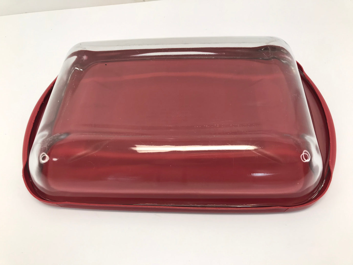Anchor Hocking Oblong Glass Baking Dish With Lid 9x13 As New