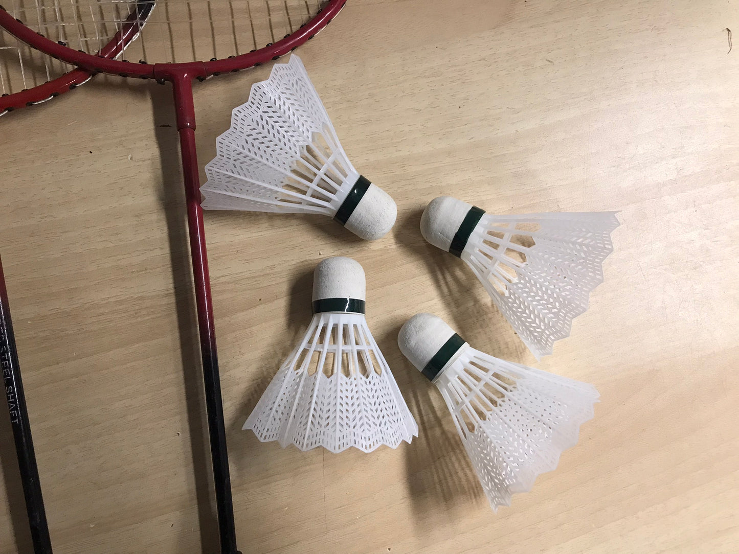 Badminton Raquets Set 6 With New Boxed Badminton Net and Birdies