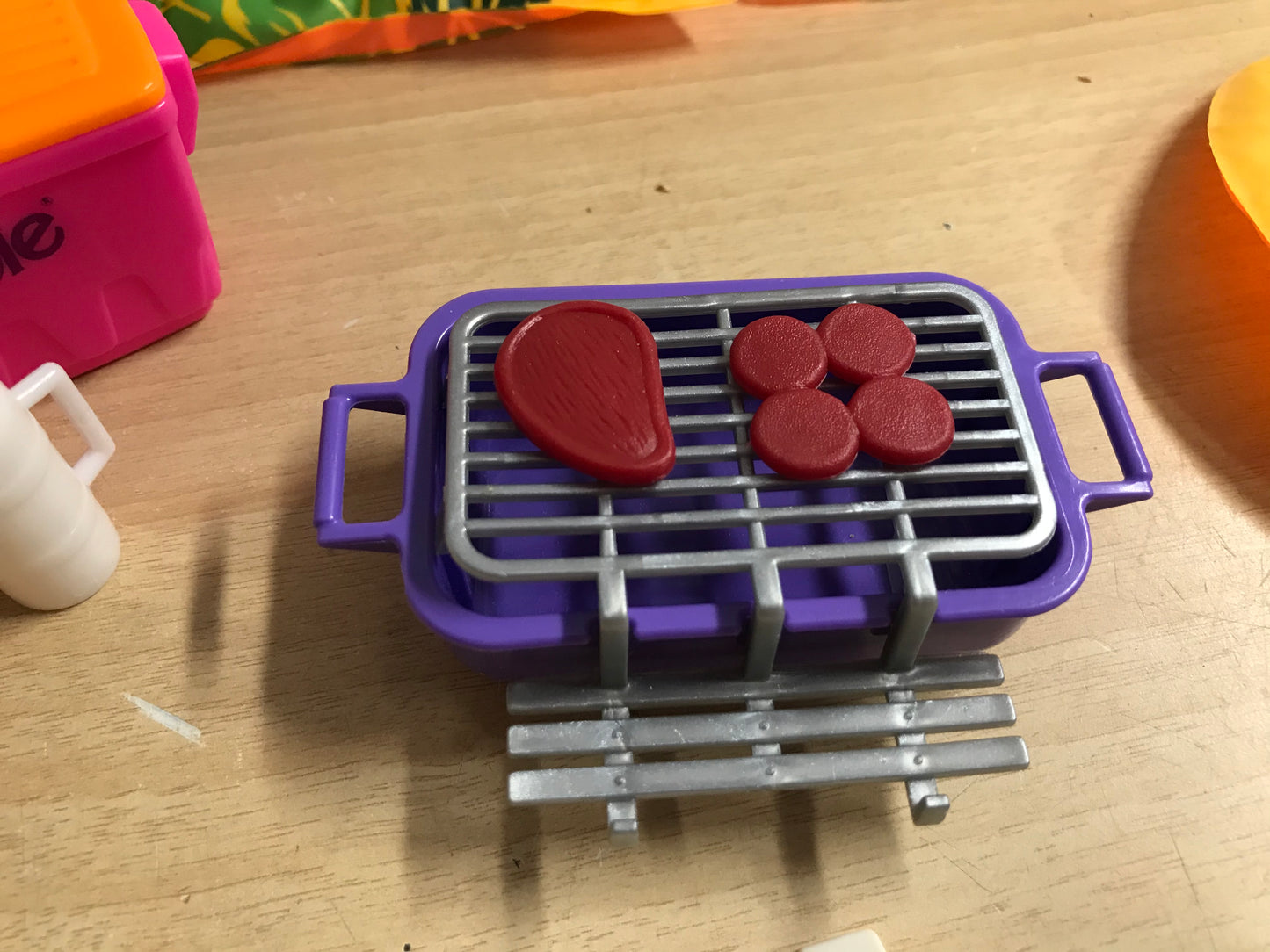 Barbie Vintage Blow Up Camping Tent and Accessories