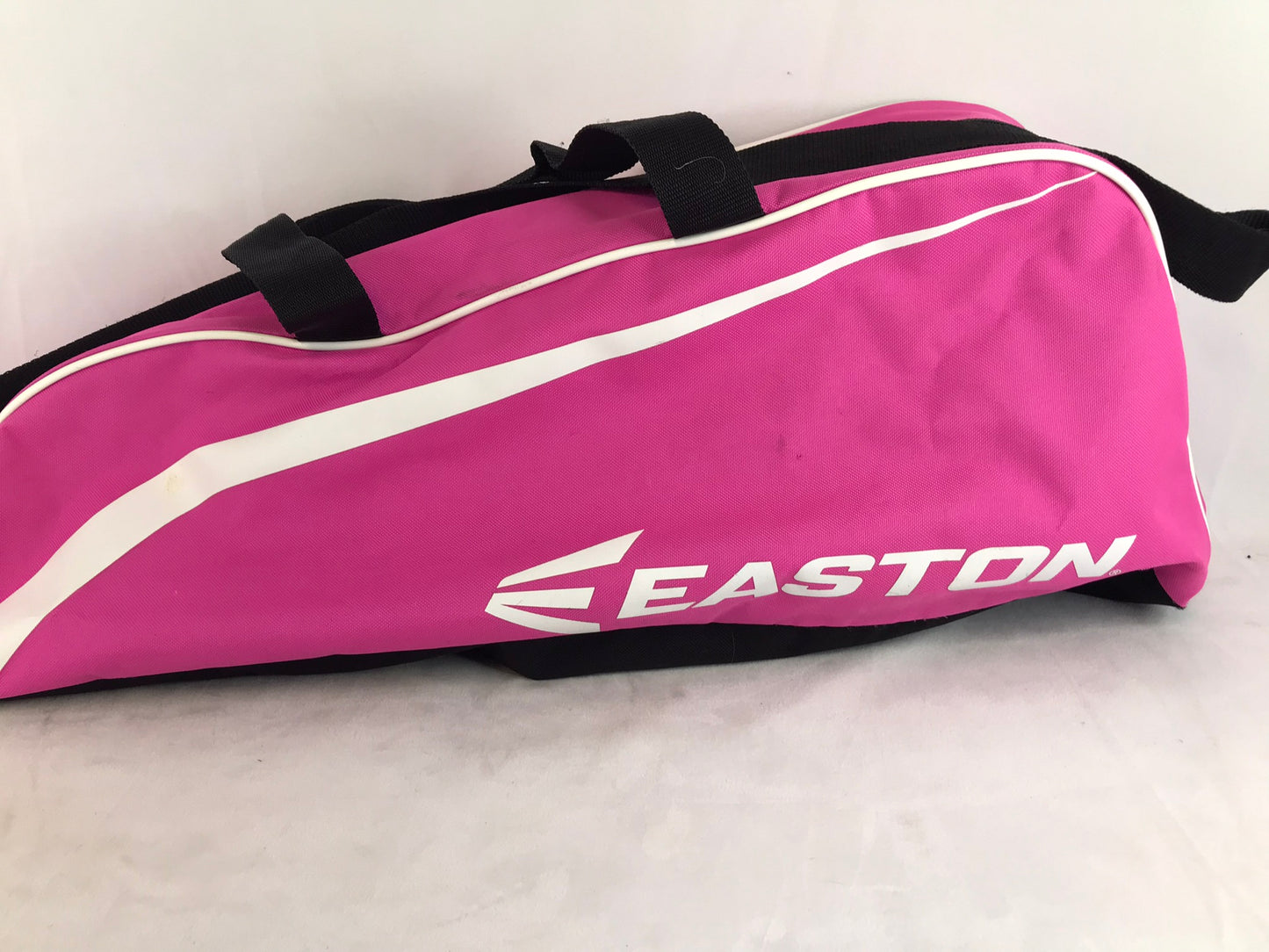 Baseball Bag Junior Bat and Ball Tote Bag Pink White Excellent