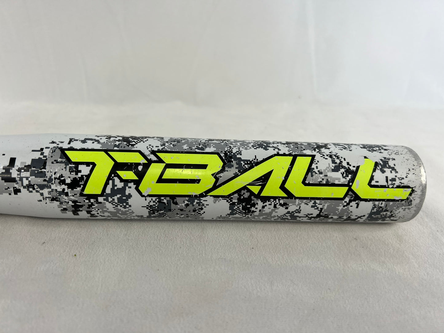 Baseball Bat 26 inch Rawlings T-Ball White Black Lime
