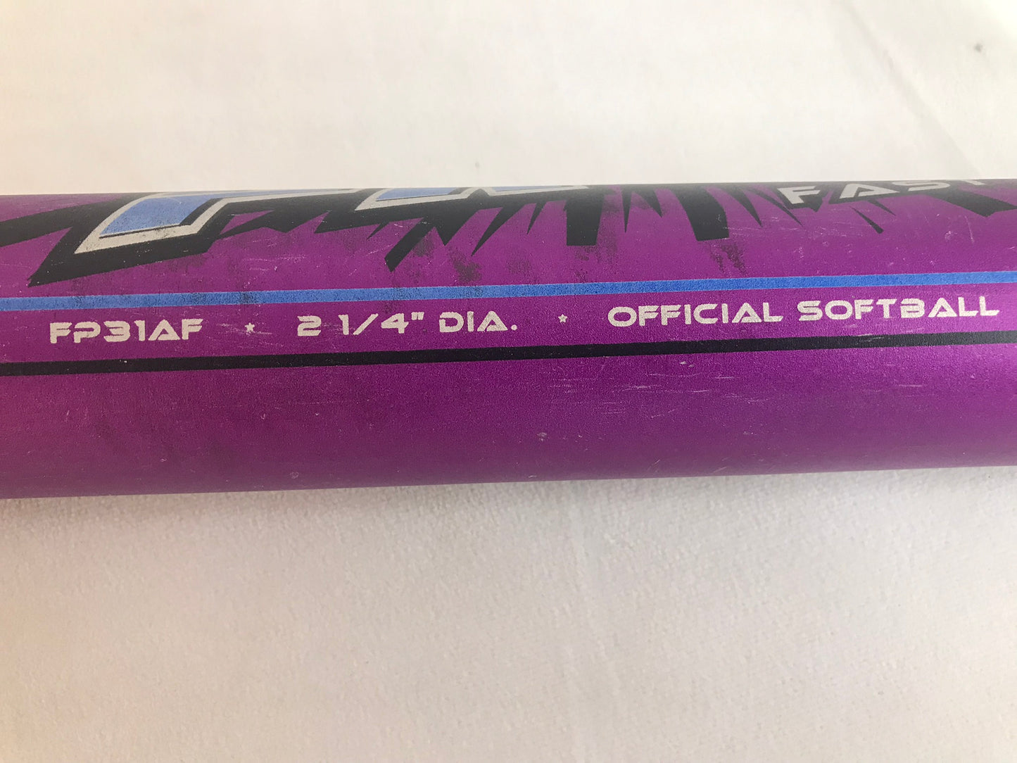Baseball Bat 29 inch 20 oz Rawlings Freed Fast Pitch Soft Ball Purple -10