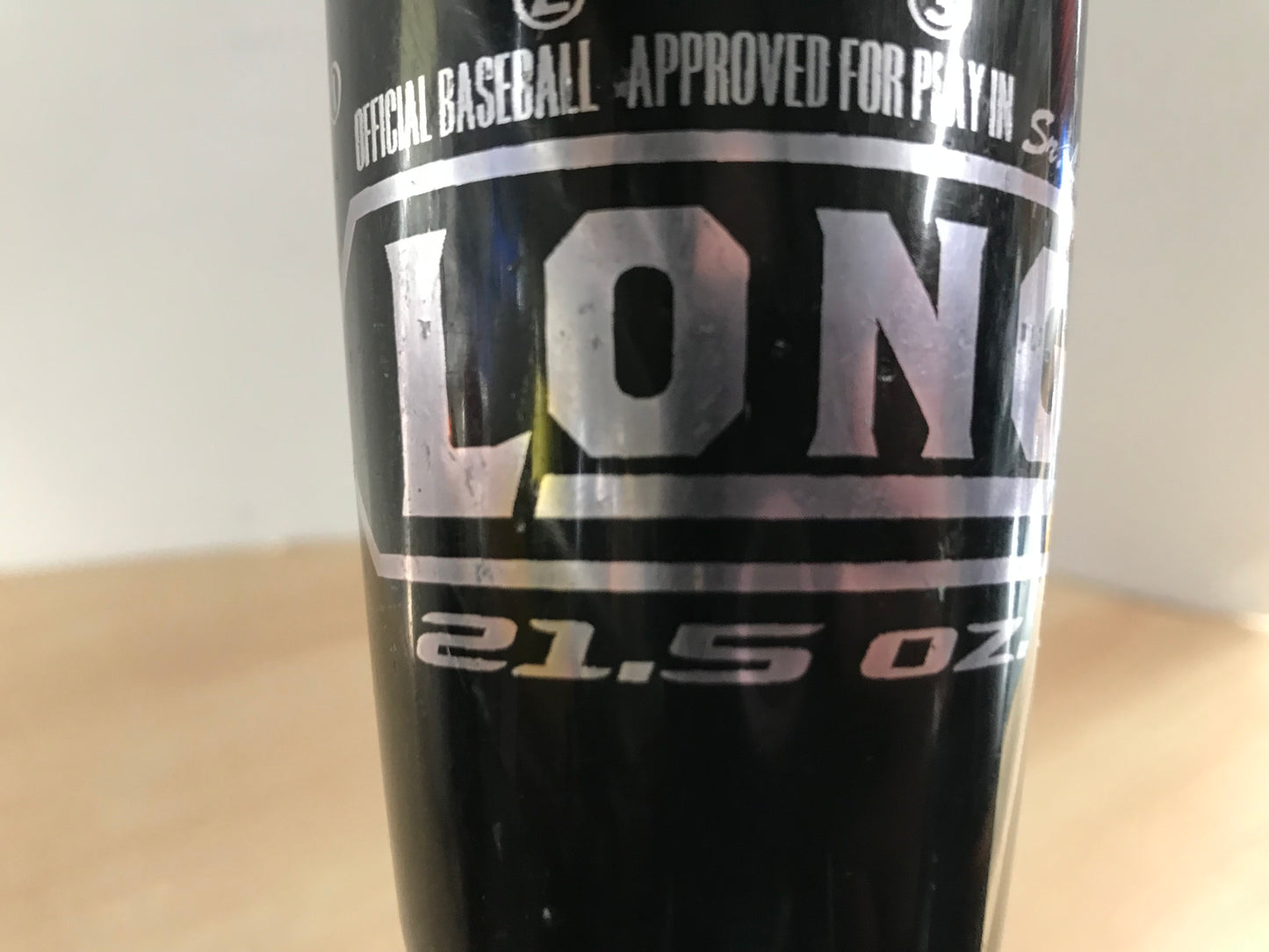 Baseball Bat 30 inch 21.5 oz Demarini Vexxum Long Barrel Half Half Baseball Black Red Outstanding
