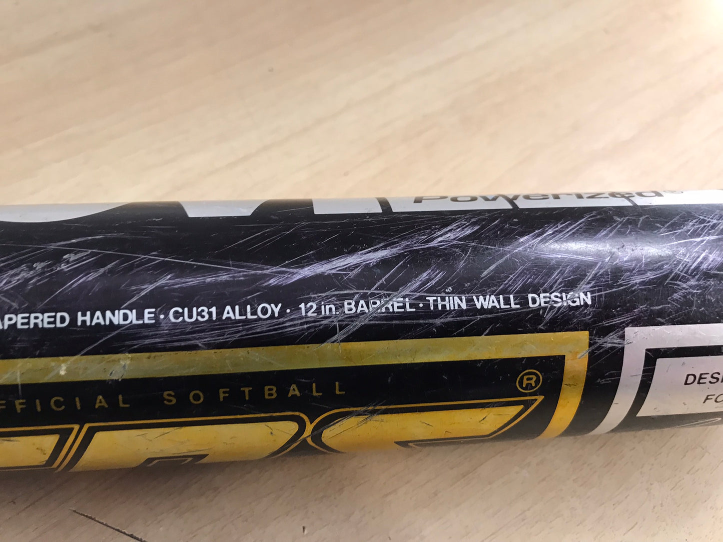 Baseball Bat 32 inch Louisville Slugger TPS Softball Black Gold