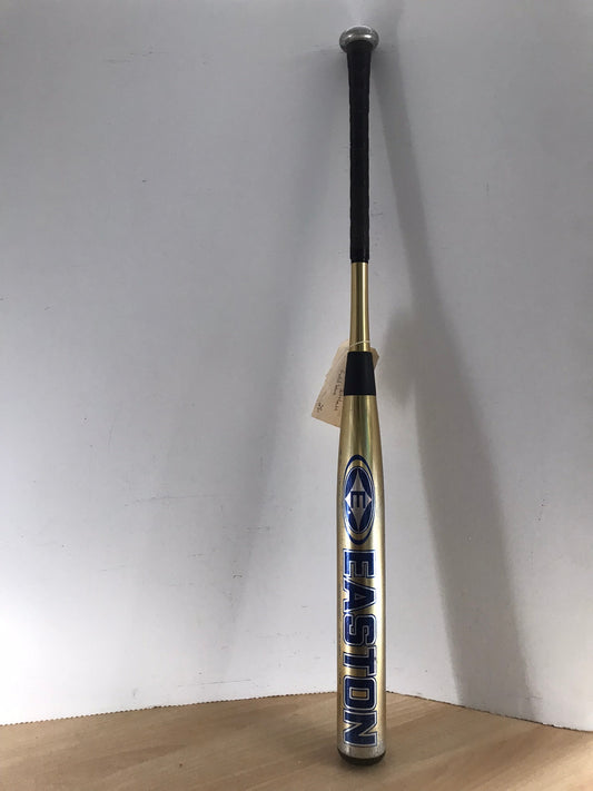 Baseball Bat 34 inch 28 oz Easton Conne Xion Champion Softball Gold Blue