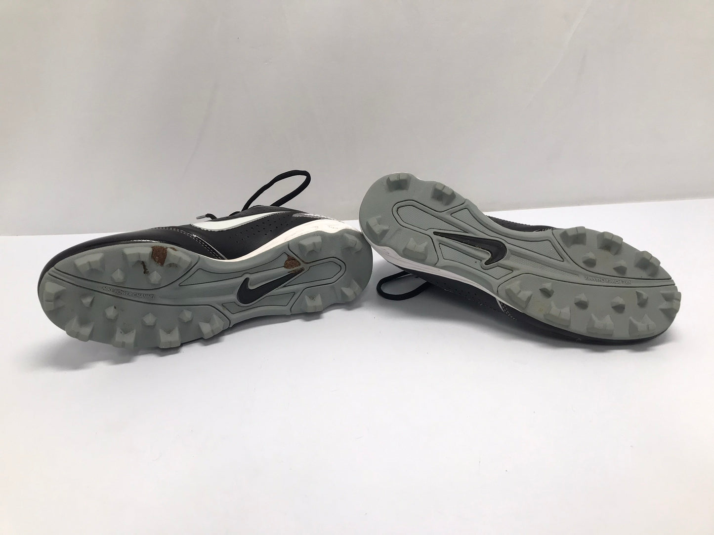 Baseball Shoes Cleats Men's Size 6.5 Nike Black White Some Marks