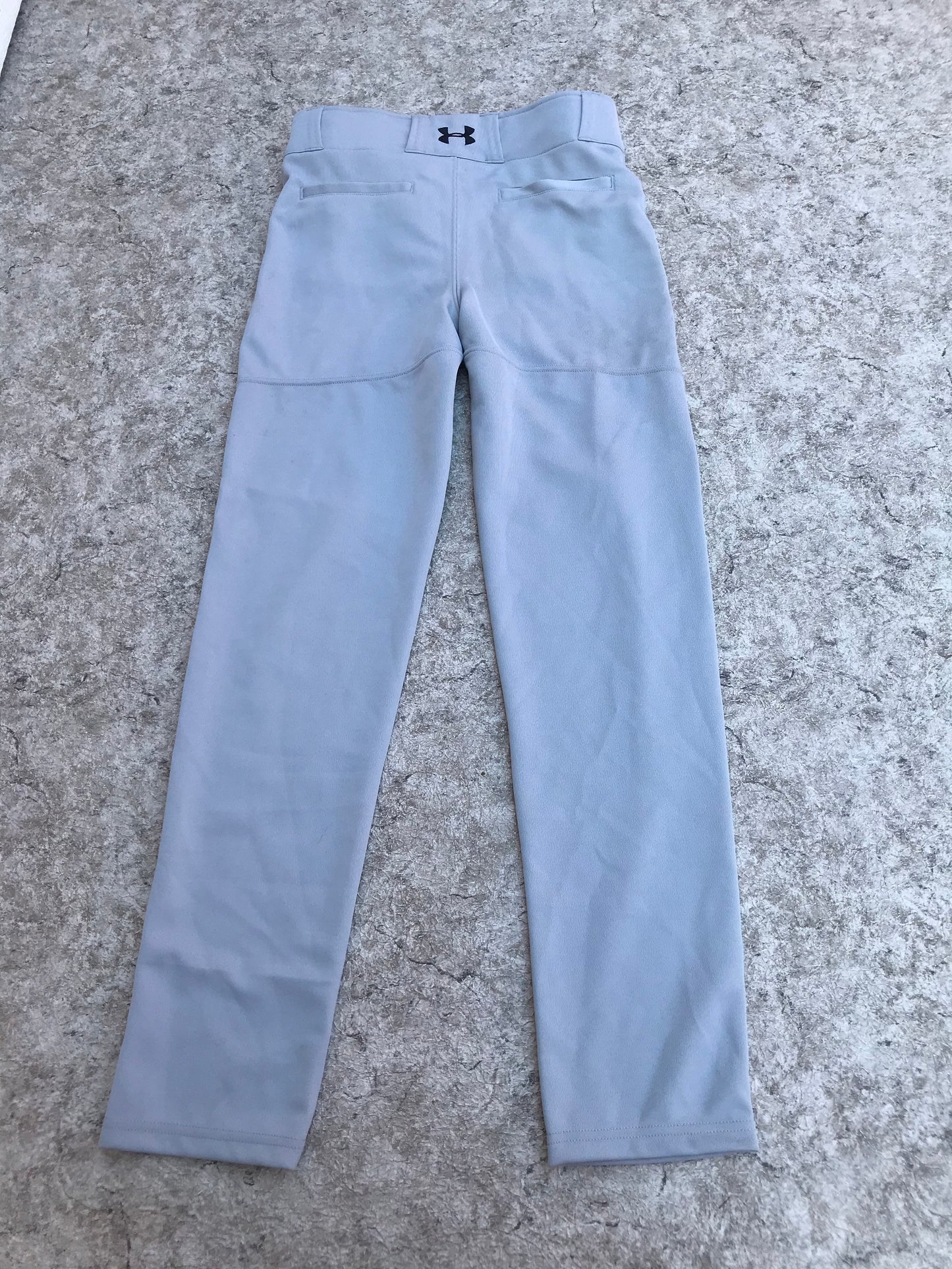Baseball Pants Child Size Large Under Armour Grey Excellent