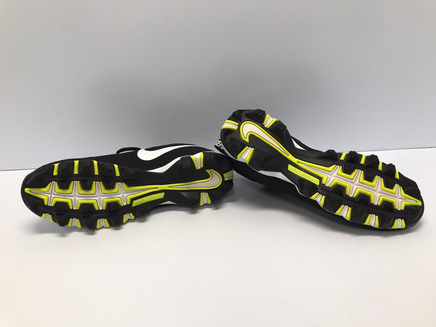Baseball Shoes Cleats Men's Size 9 Nike Alpha Lime Black White New Demo Model