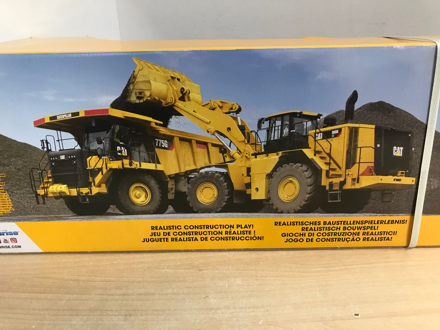 Cat Construction Tough Rigs X Large HUGE DumpTruck Bulldozer Each One 16 inch long NEW IN BOX