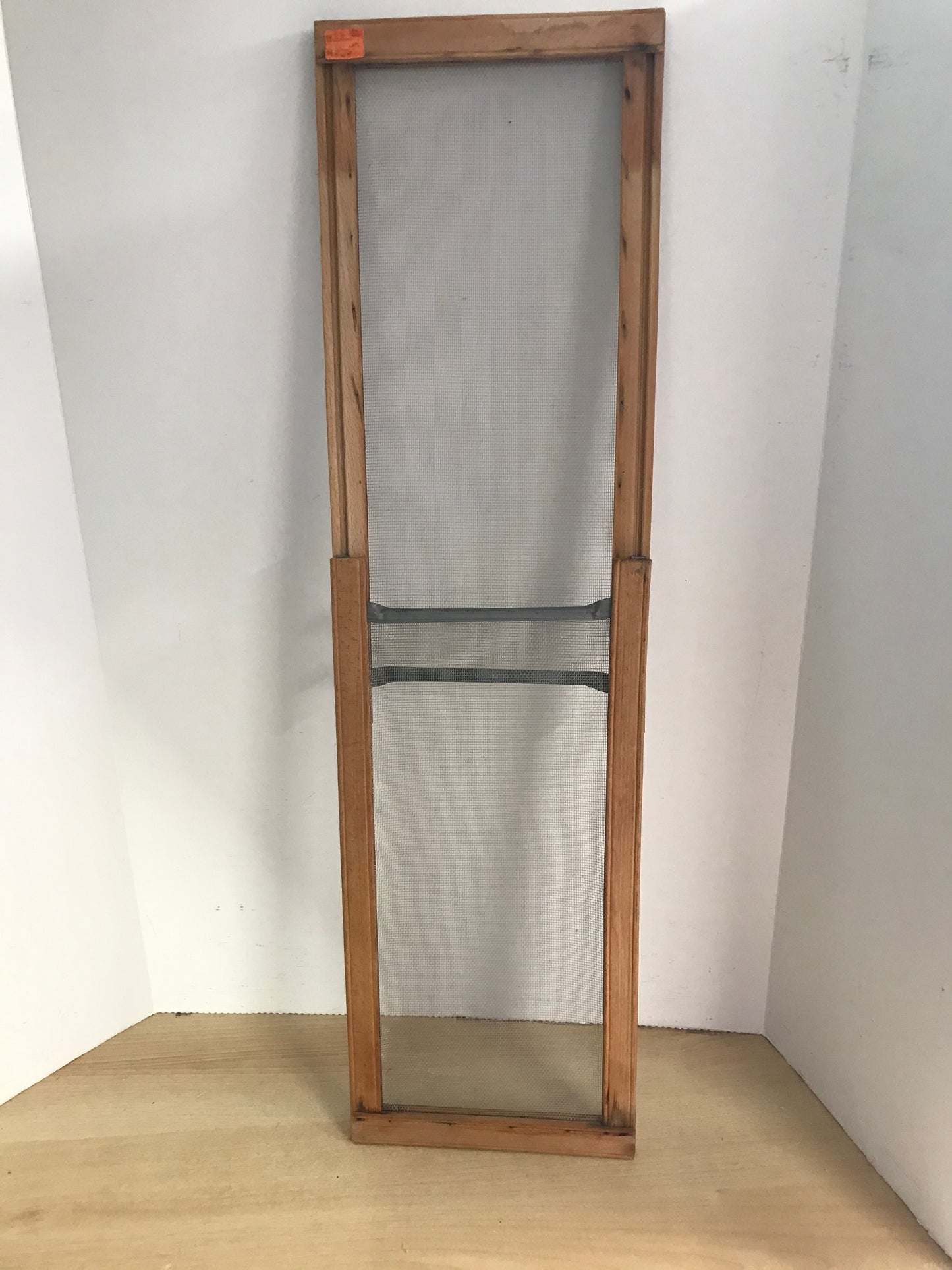 Cottage and Home Vintage Wood House Window Screen Air Flow Pressure Mounts In Window Adjustable 21-32 W 10 Deep Inches