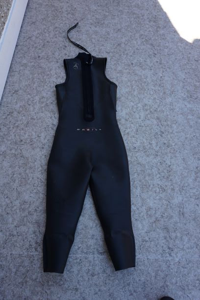 Wetsuit Ladies Size 10-12 Oneil 3/4 Leg Full Dive Surf 3-4 mm Neoprene Black