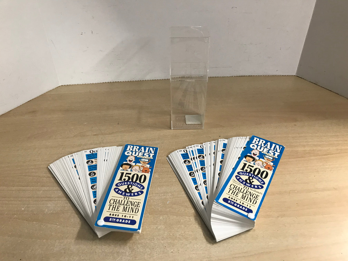 Educational Learning Brain Quest Age 10-11 Grade 5 1500 Questions Excellent