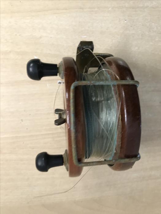 Fishing Adventures Original Peetz Fishing Reel Company Award With 30 lb Line Just Put On By Peetz