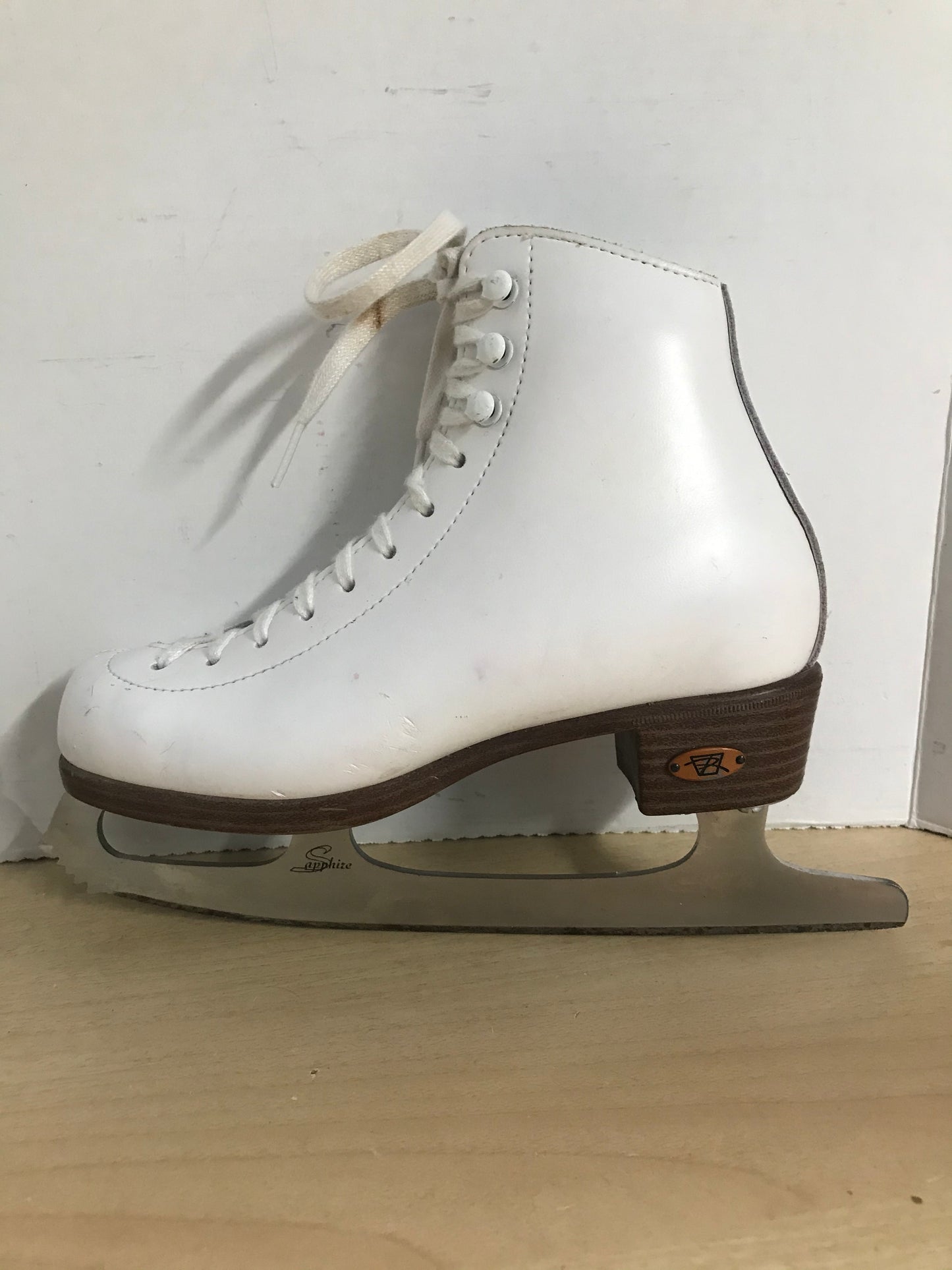 Figure Skates Child Size 1 Riedell Leather Excellent