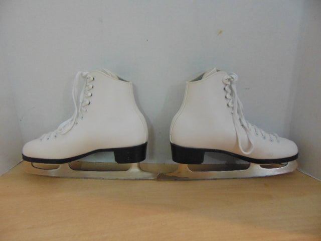Figure Skates Ladies Size 6 Dominion Leather Minor Marks