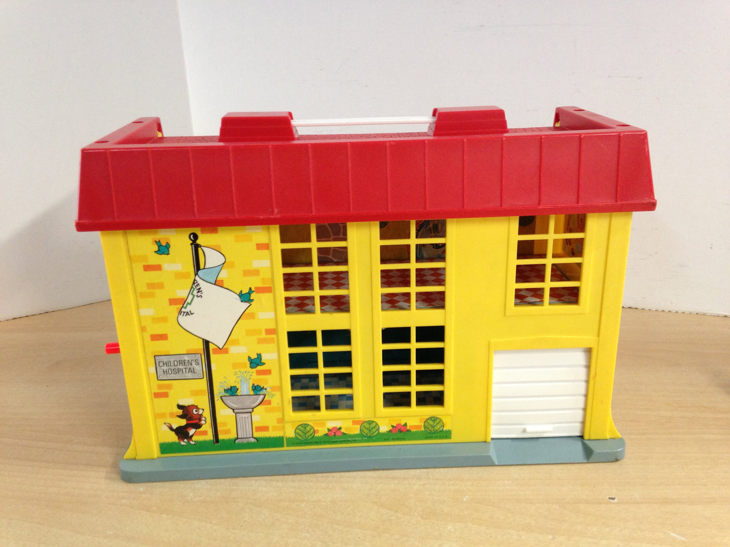Fisher Price Vintage 1976 Play Family 931 Children's Hospital