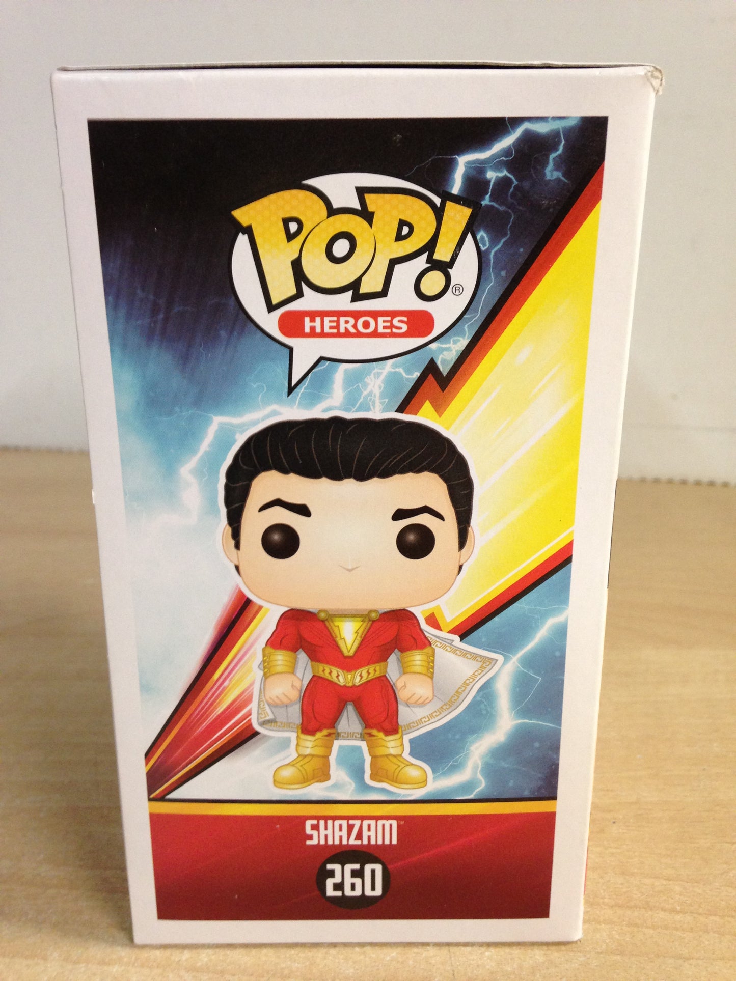 Funko Pop Heros Shazam 260 New Demo Model