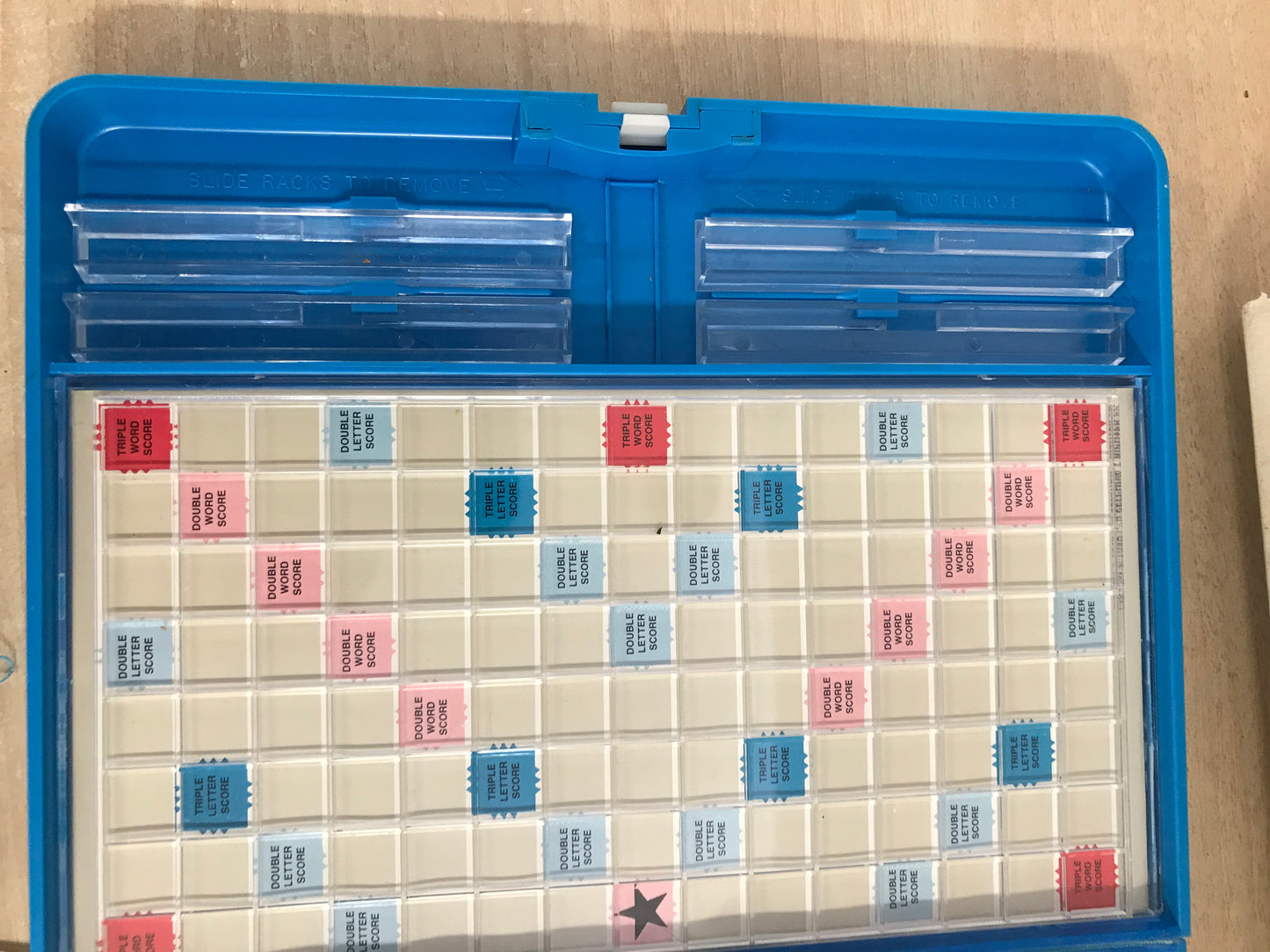Game 1977 Vintage Scrabble Travel Edition 52 Complete As New RARE to find