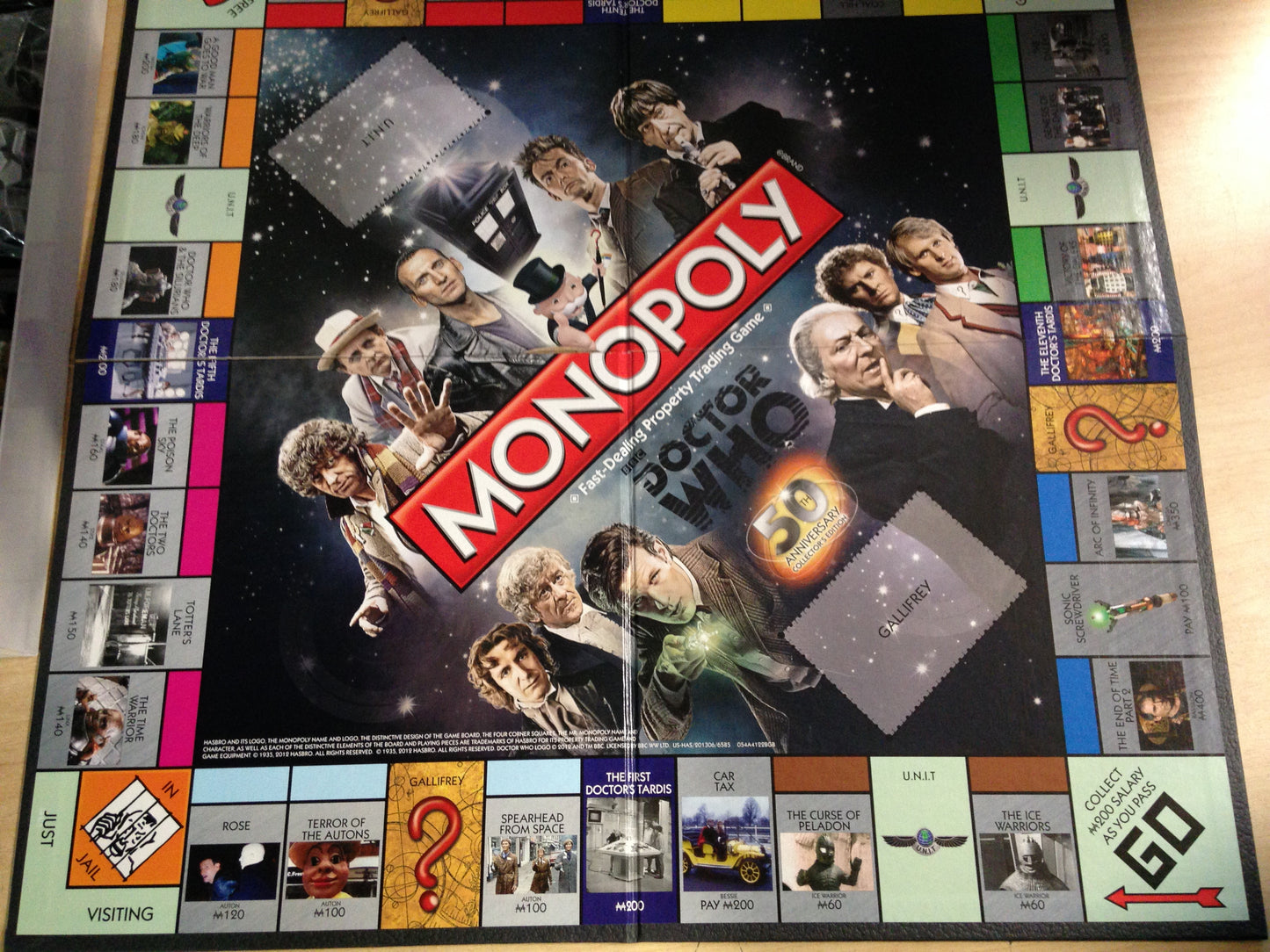 Game Monopoly Dr. Who 50th Anniversary NEW WITHOUT SEAL