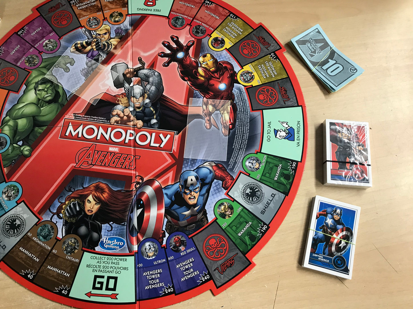 Game Monopoly Marvel Avengers Age 8+