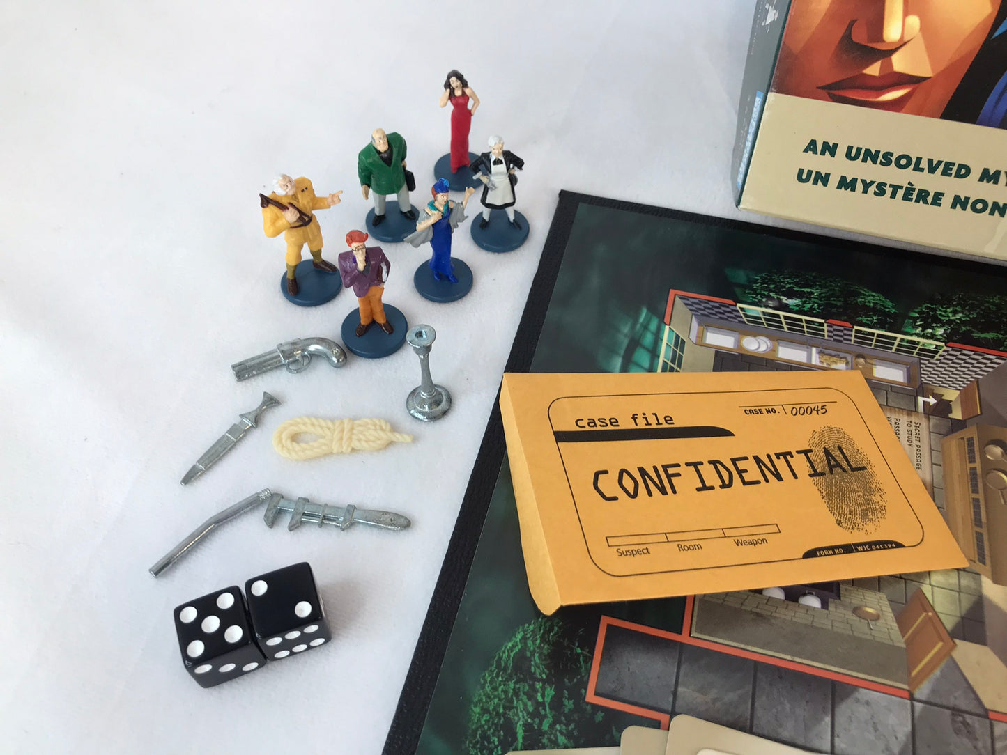 Game Parker Brothers Classic Detective Game Clue As New Complete