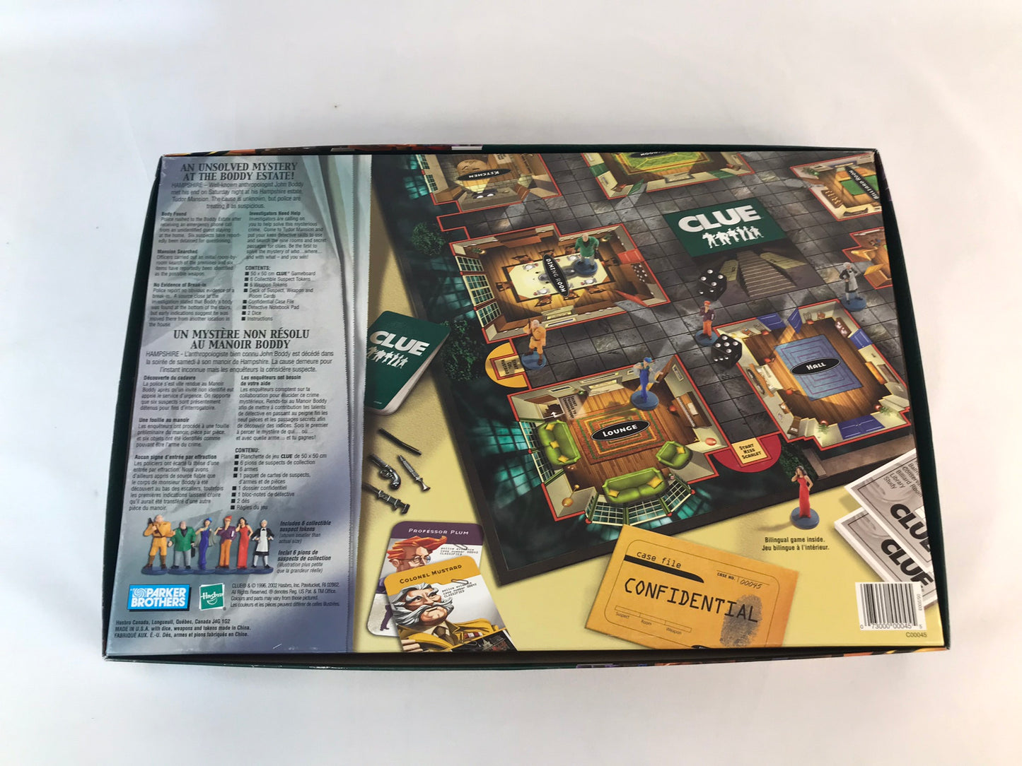 Game Parker Brothers Classic Detective Game Clue As New Complete