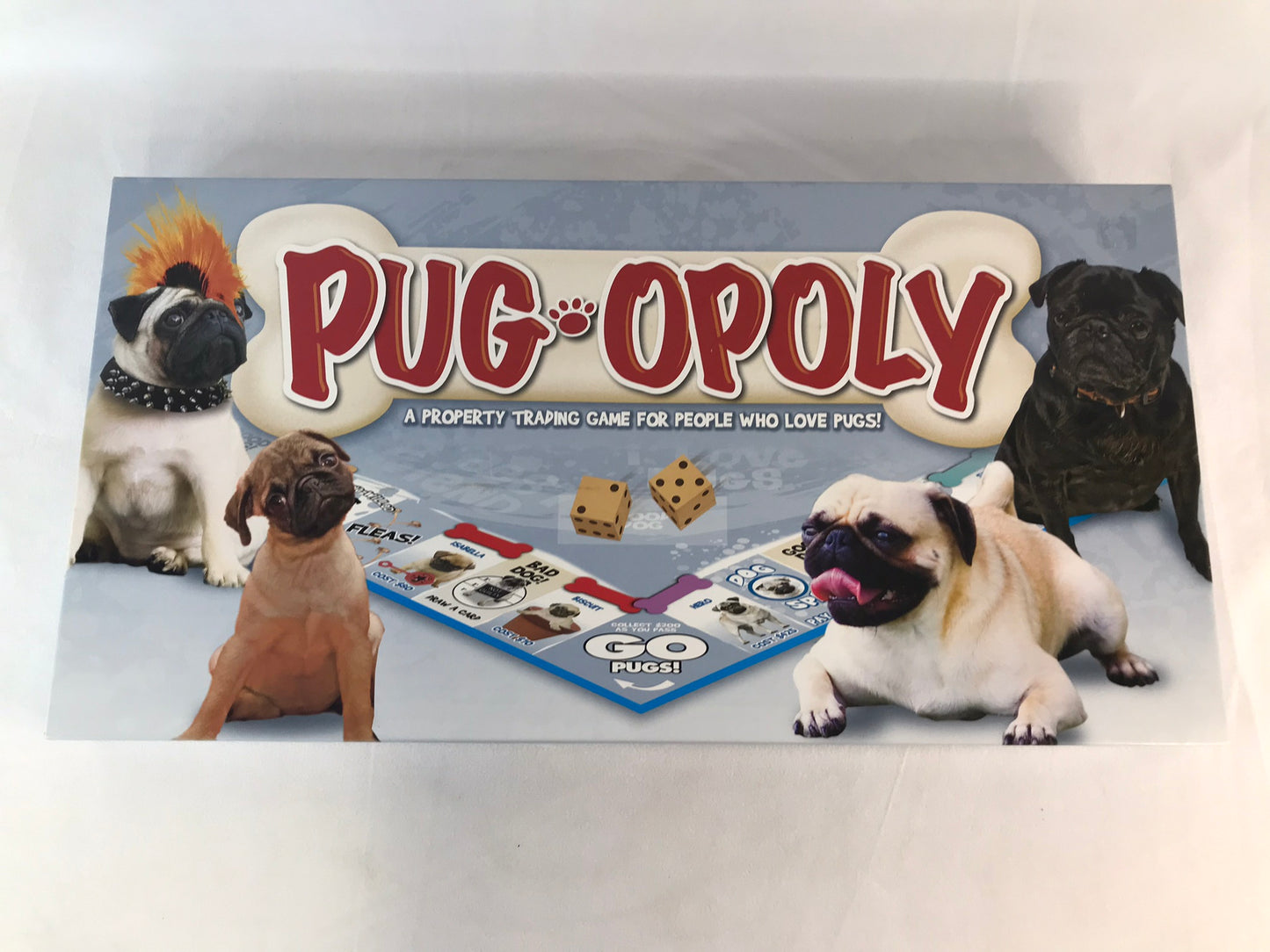 Game Pug Opoly Monopoly Packages Inside Still Sealed Complete RARE