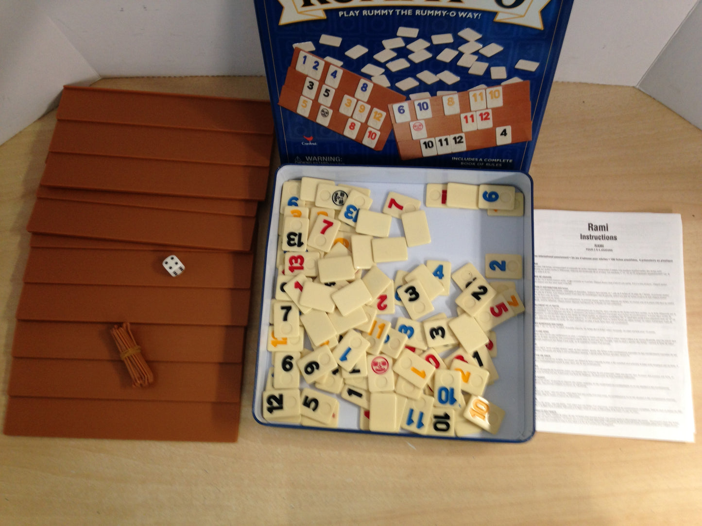 Game Rummy-O Complete RARE