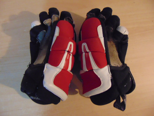 Hockey Gloves Child Size 12 inch Youth Bauer Supreme One 75 Fantastic Quality Red Black White