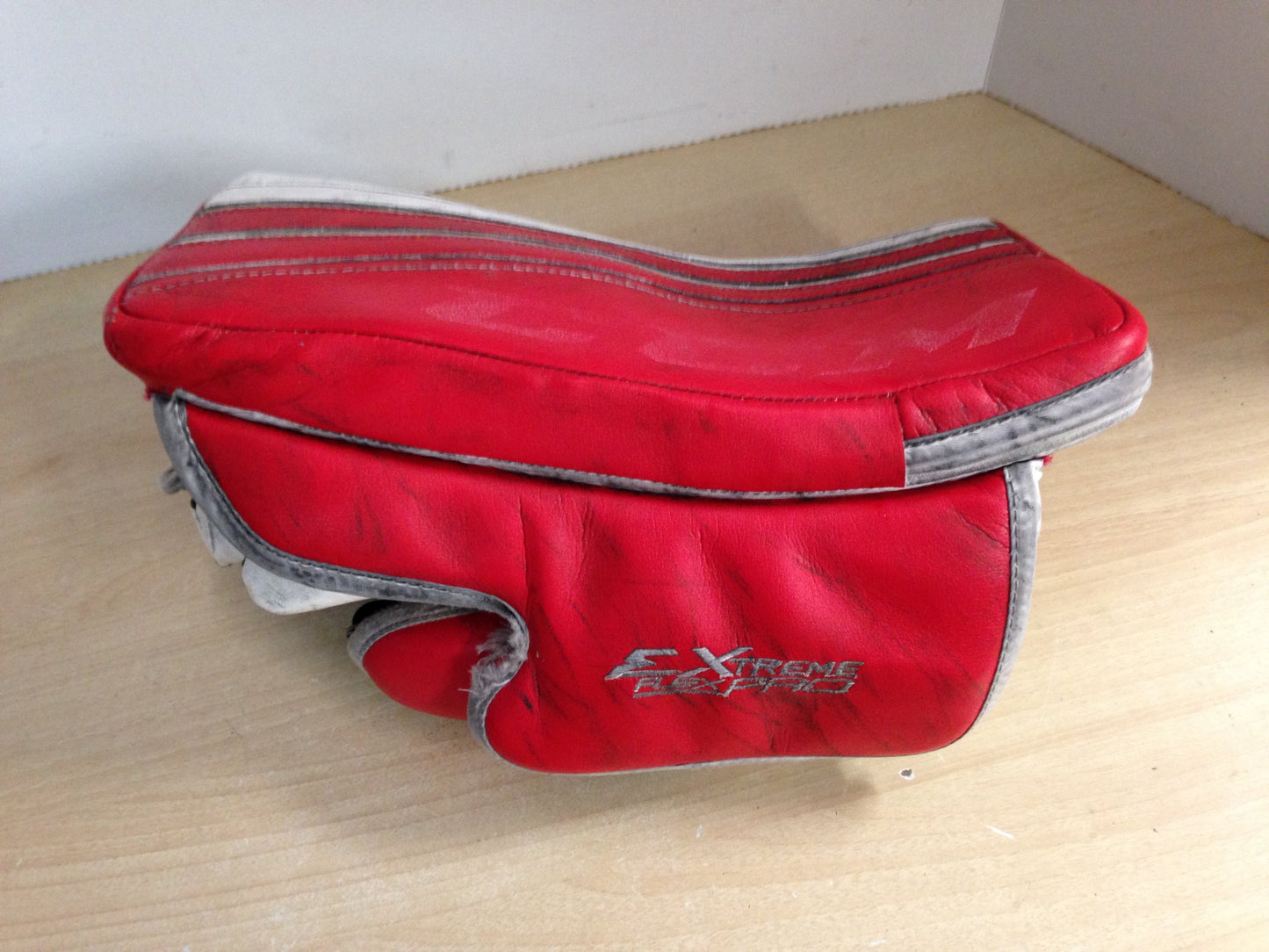 Hockey Goalie Catch Glove Hunter Miska Professional Custom 45 inch and Blocker CCM Lefvere Premier Professional Ice Hockey Leather