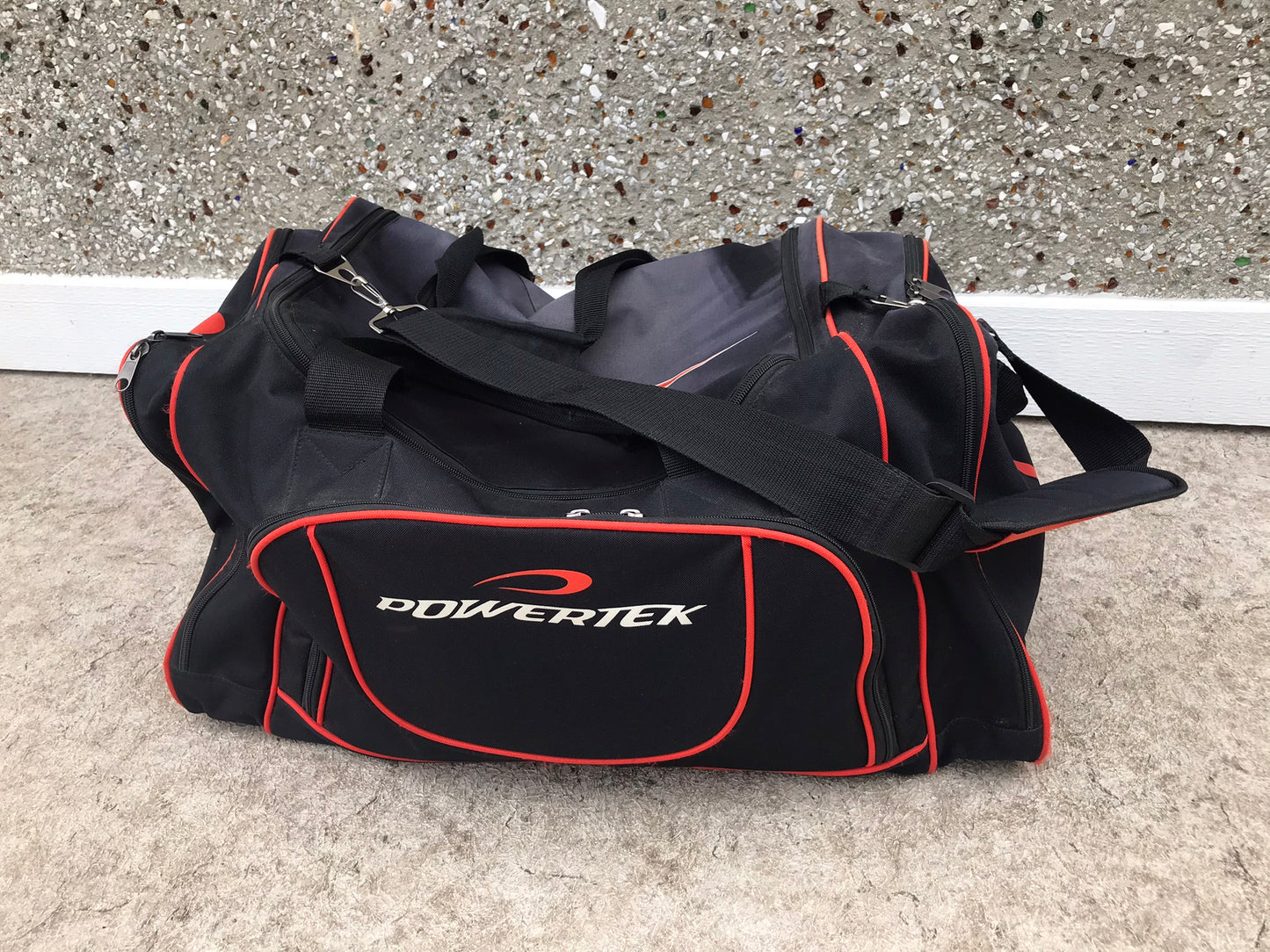 Hockey Bag Child Size Youth Works Perfect Zippers Are Perfect Minor Fading on top