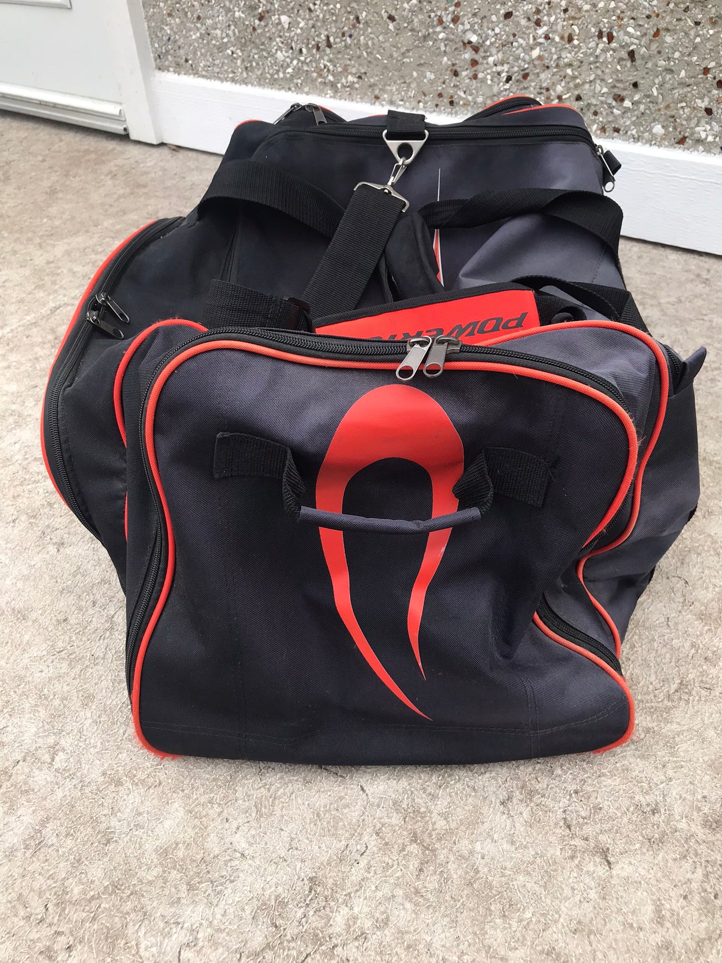 Hockey Bag Child Size Youth Works Perfect Zippers Are Perfect Minor Fading on top