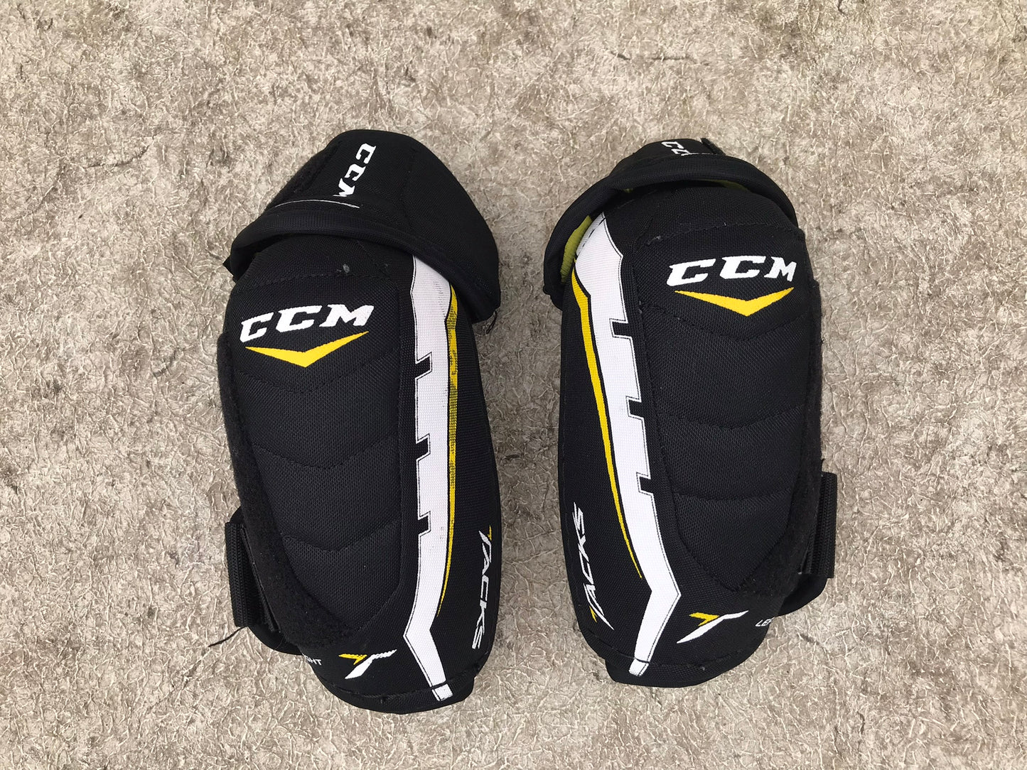Hockey Elbow Pads Men's Size Medium CCM Tacks Black Gold As New