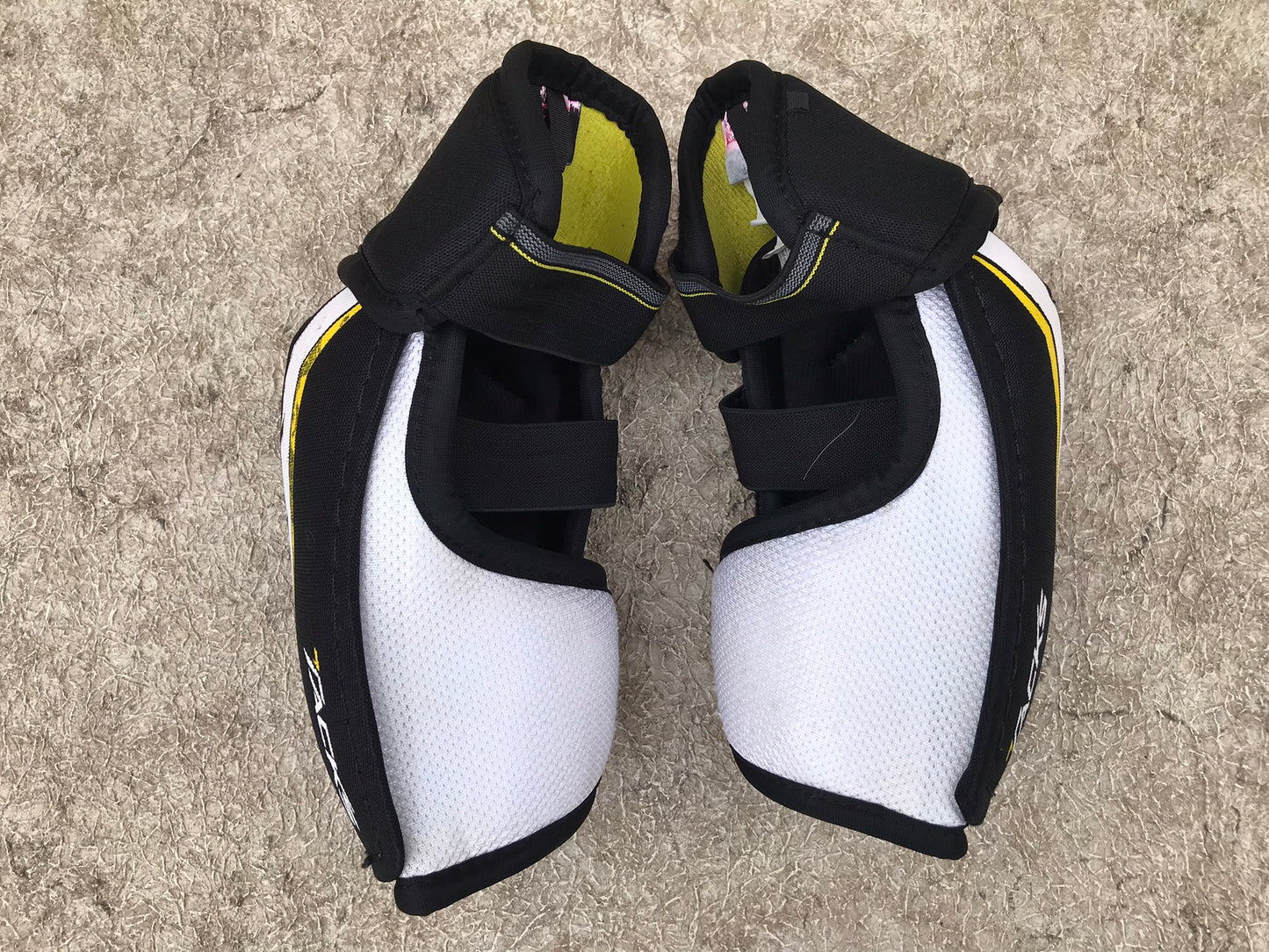 Hockey Elbow Pads Men's Size Medium CCM Tacks Black Gold As New