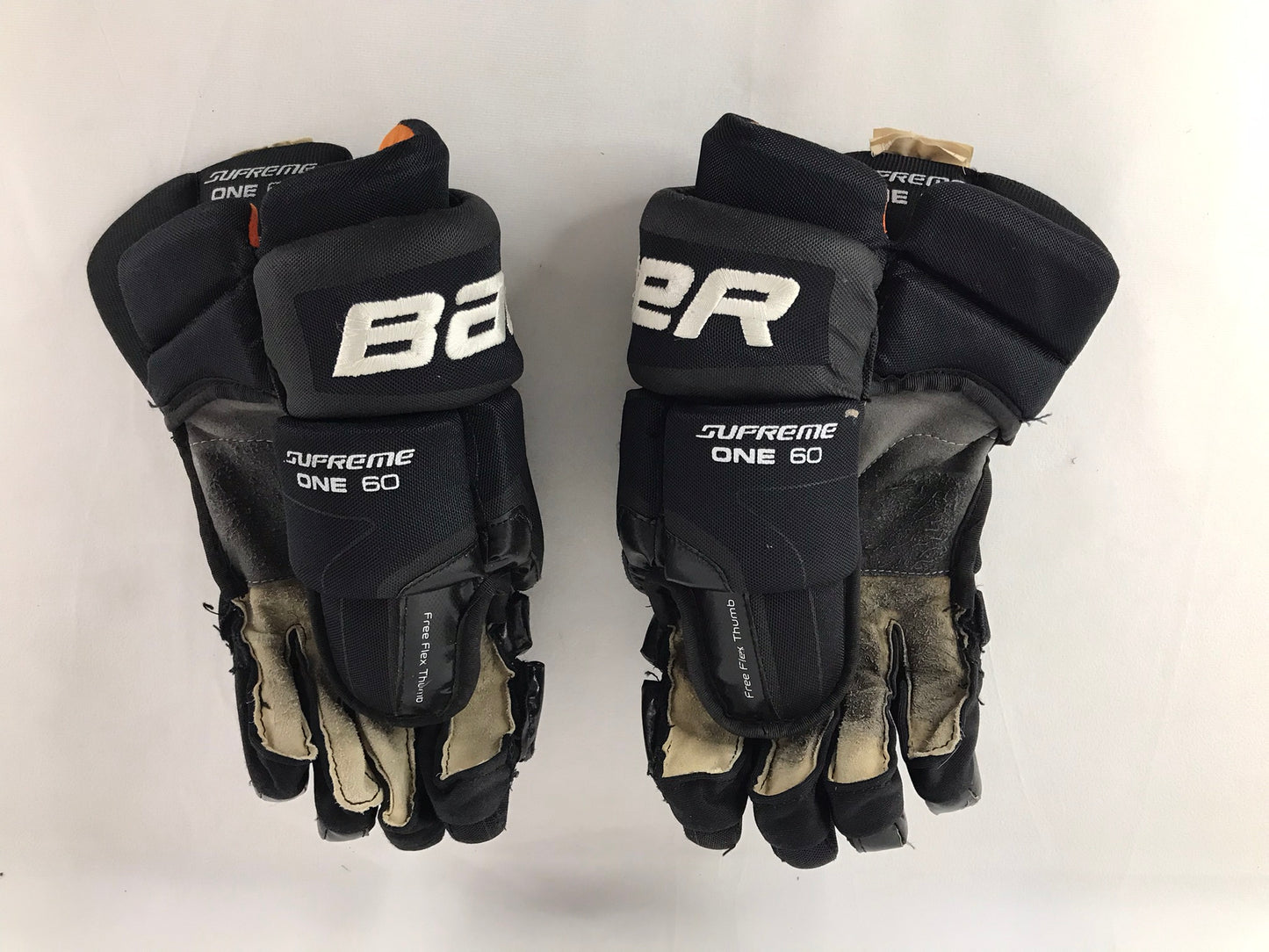 Hockey Glove Men's Size 15 inch Bauer Supreme One Black Orange