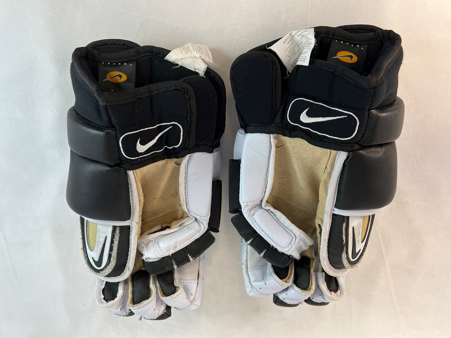 Hockey Gloves Men's Size 14 inch Nike Black White