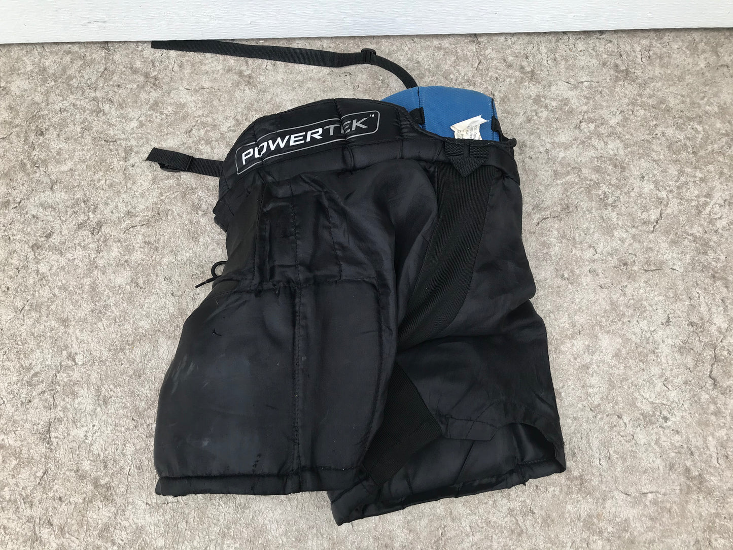 Hockey Goalie Pants Child Size Junior Medium Powertek Black