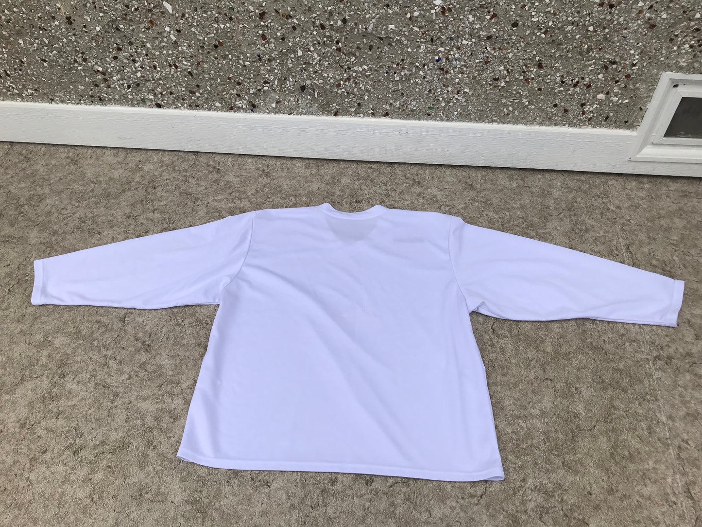 Hockey Jersey Men's Size Medium Bauer Practice White As New
