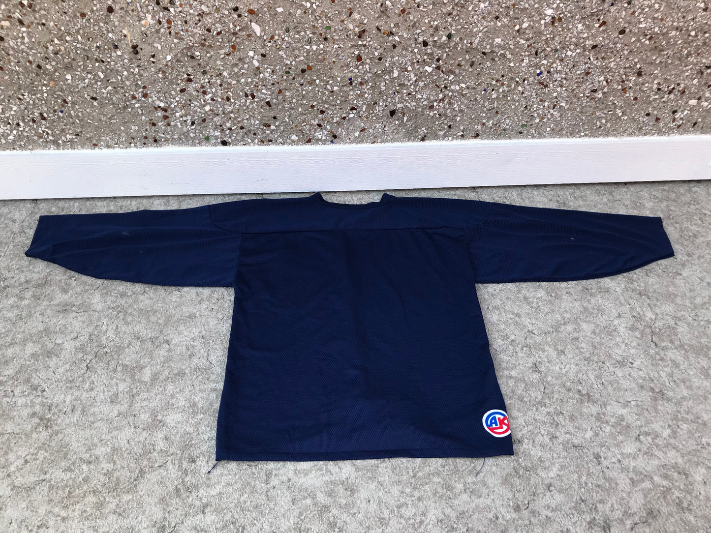 Hockey Jersey Men's Size Medium Practice Marine Blue Excellent