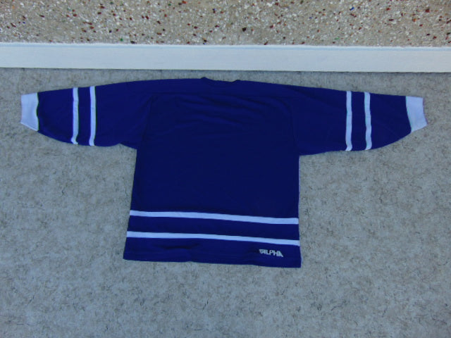 Hockey Jersey Men's Size XX Large Blue White Practice Jersey New Demo Model