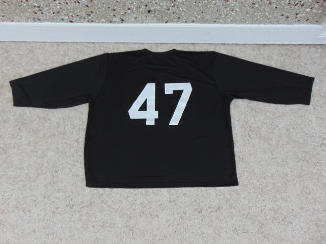 Hockey Goalie Jersey Men's Size XX Large Practice Bauer Black New