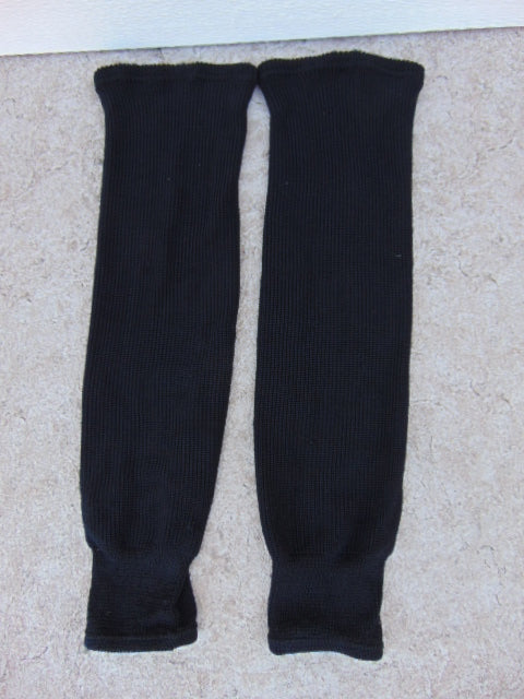 Hockey Socks Men's Size 30 inch Black New Demo