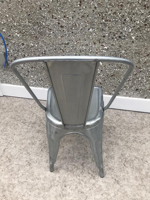 Home and Cottage French Retro Cast Aluminum Steel Chair