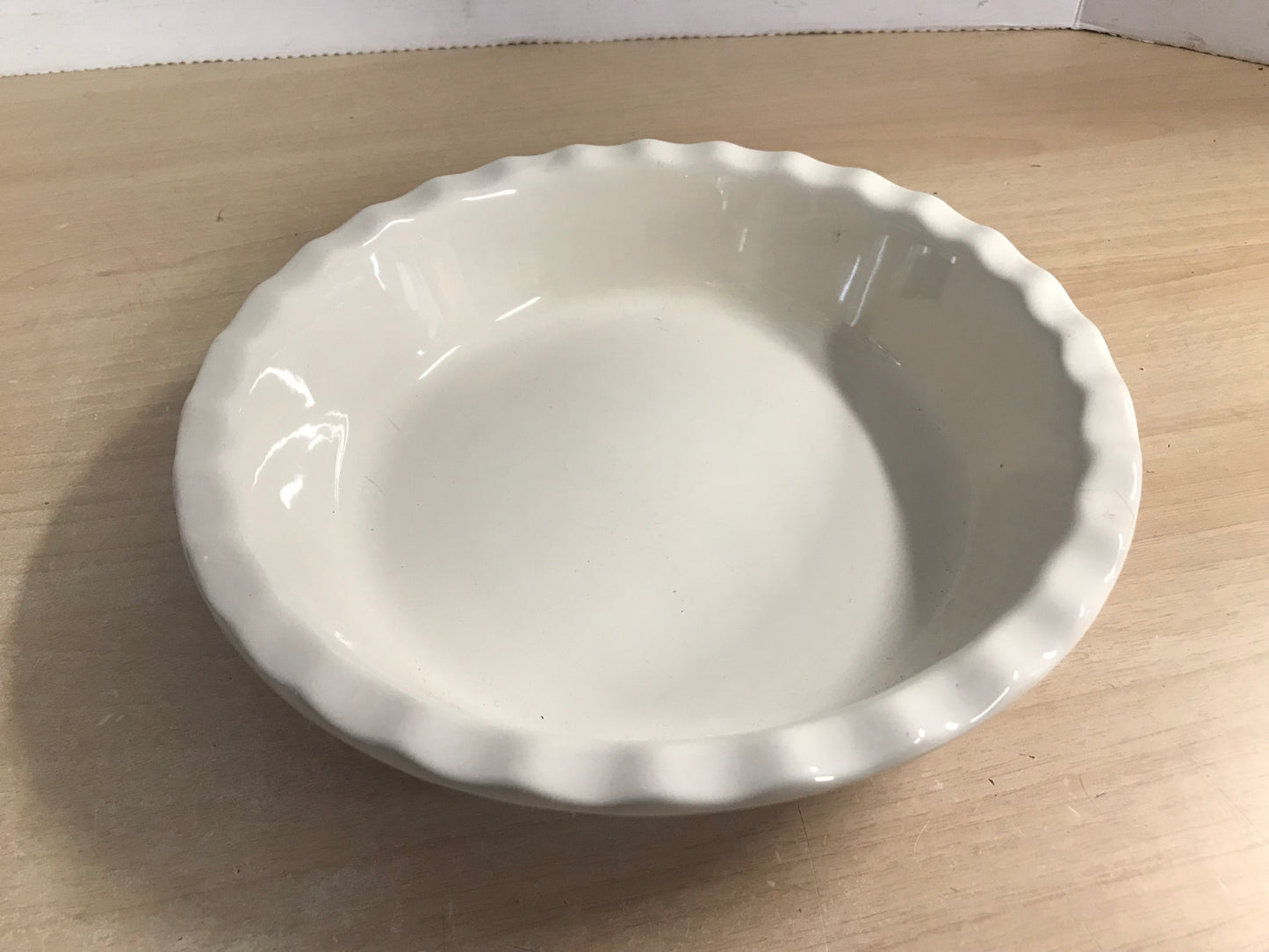 Home and Cottage Red Stoneware Pie Plate 10 inch New Unused