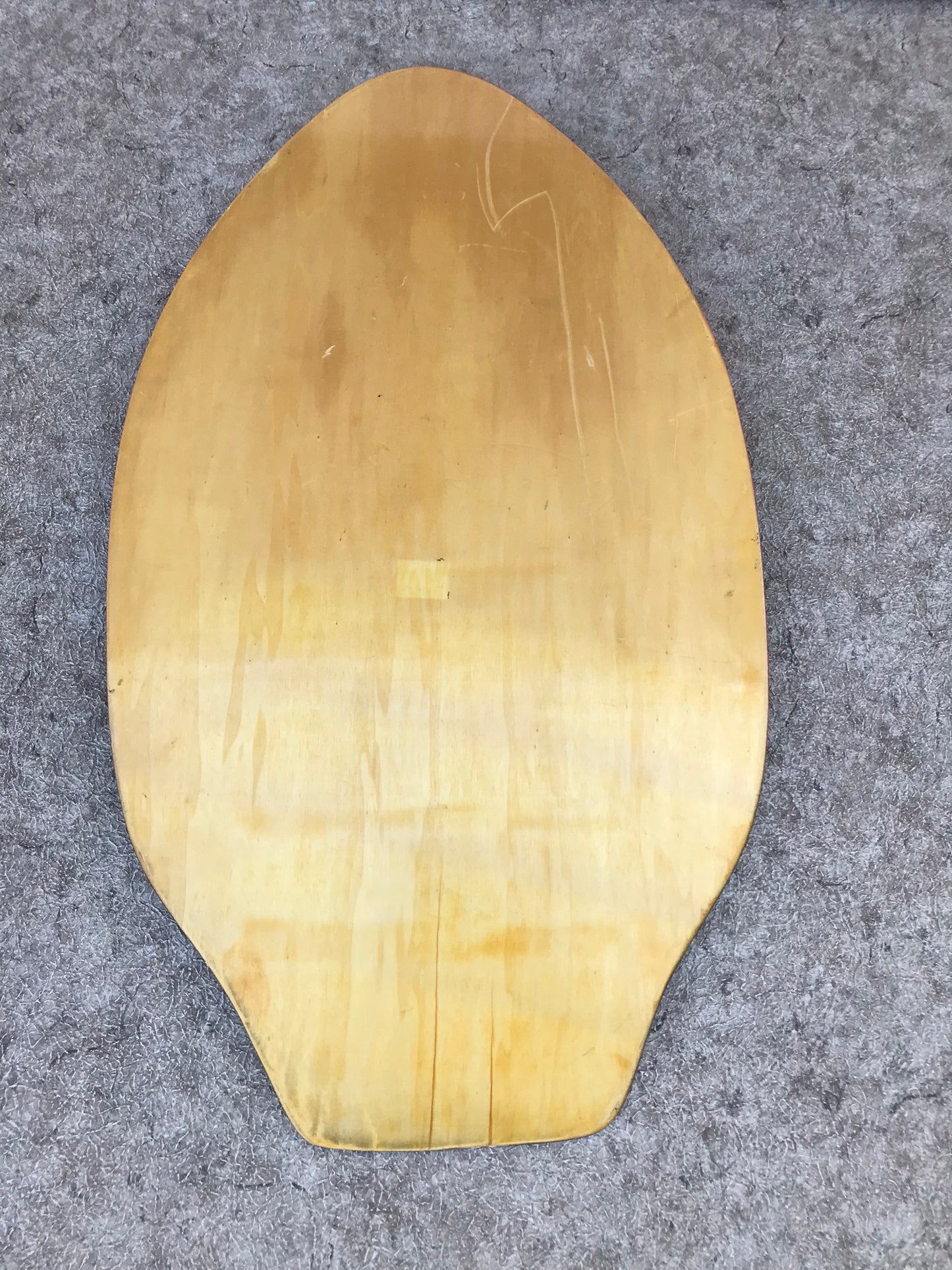 Surf SkimBoard Black Red Wood Fantastic Quality 35 x 20 inch