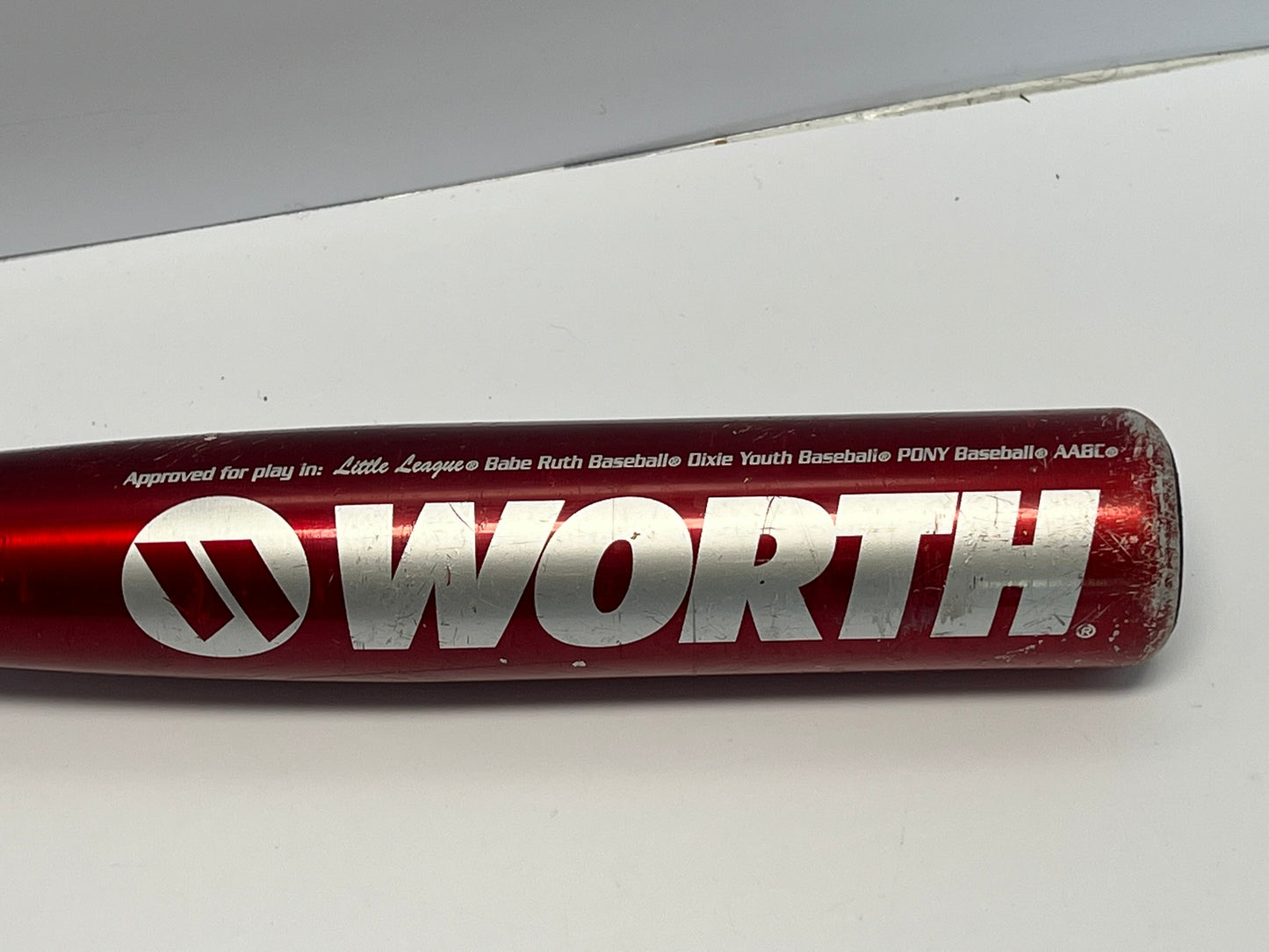 Baseball Bat 30 inch 19 oz Worth Red Black
