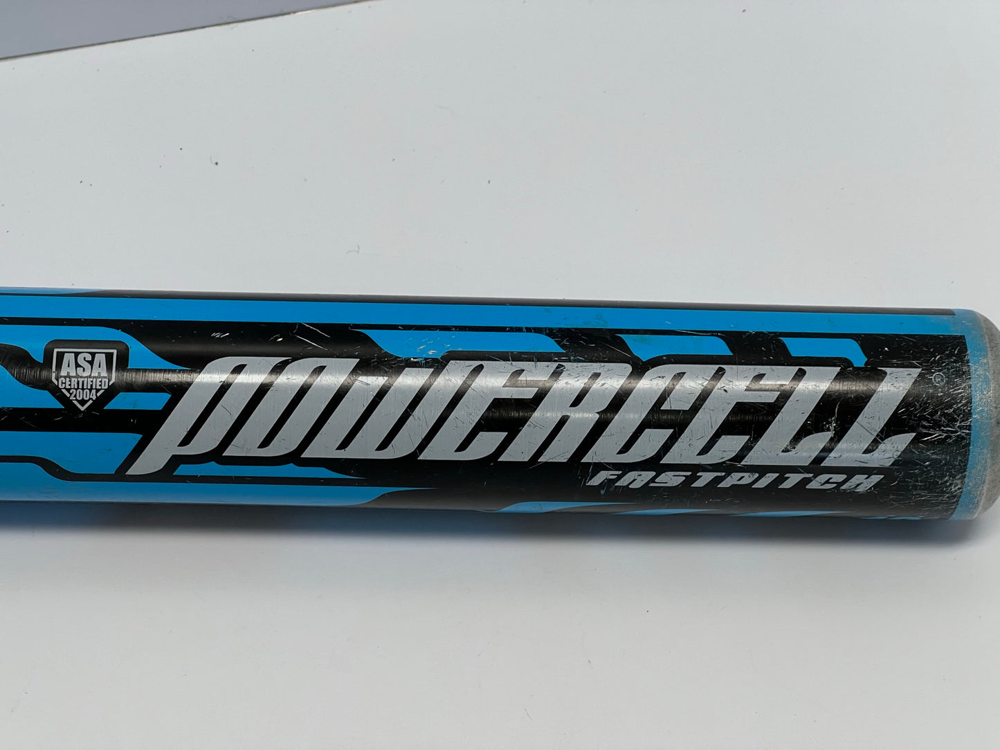 Baseball Bat 30 inch 20 oz Worth Powercell Softball Fast Pitch Blue